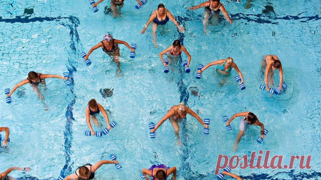 "Границы закрыты, а купаться хочется?" Рассказываю о 10 плюсах аквааэробики в бассейне | Секреты фитнеса | Яндекс Дзен