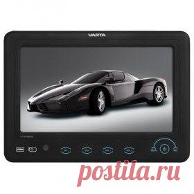 Купить Телевизор автомобильный VARTA V-TV702US в Пензе, цена / Интернет-магазин "Vseinet.ru"
VARTA V-TV702US - это автомобильный телевизор с экраном в 7 дюймов и разрешением 800 x 480. Отличительными особенностями являются тонкая компактная конструкция и встроенный ТВ-тюнер (SECAM, PAL, NTSC).