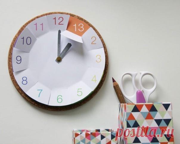 Изучаем время — Поделки с детьми