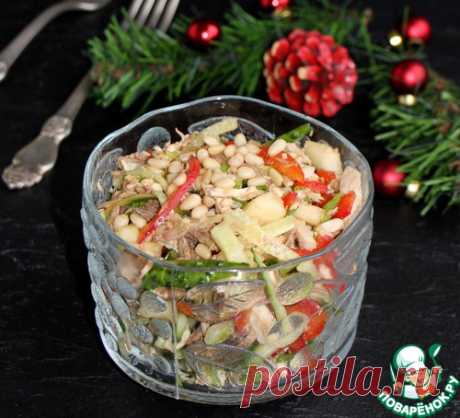 Божественно вкусный салат "Новогодняя сказка"