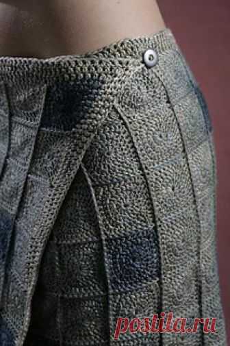 Sea Pebble Wrap Skirt pattern by Amy Swenson.Идеи.