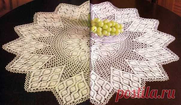 Салфетка или скатерть
#вязание_крючком #вязание #схема_крючком #вяжу_крючком
