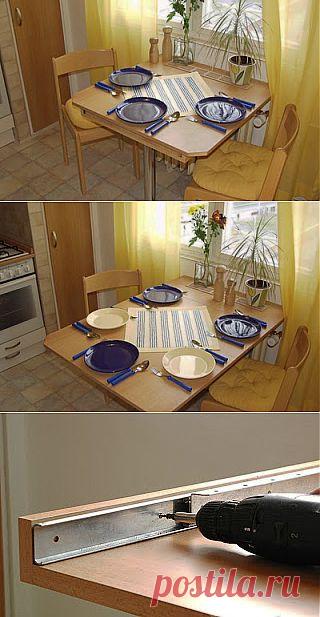 Выдвижной столик часть 3