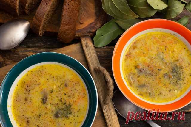 Грибной суп-пюре с шампиньонами. Пошаговый рецепт с фото — Ботаничка.ru