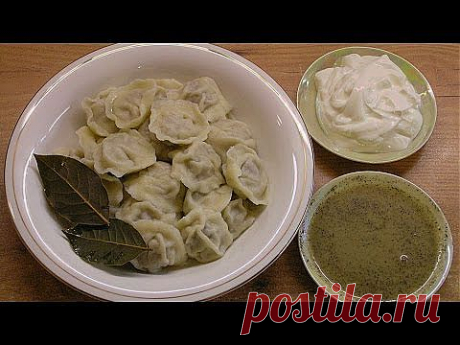 (+1) тема - Домашние пельмени - Видео рецепт | Любимые рецепты