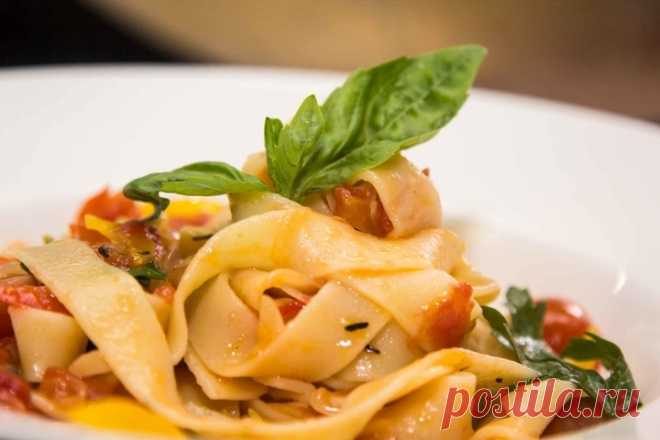 Феттучине с овощами - рецепт - как приготовить - ингредиенты, состав, время приготовления - Леди Mail.Ru