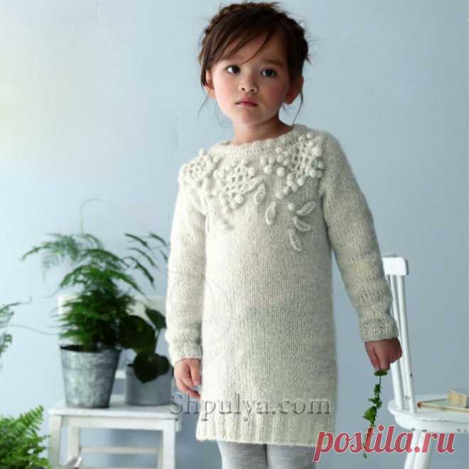 Вязание для детей — Shpulya.com - схемы с описанием для вязания спицами и крючком