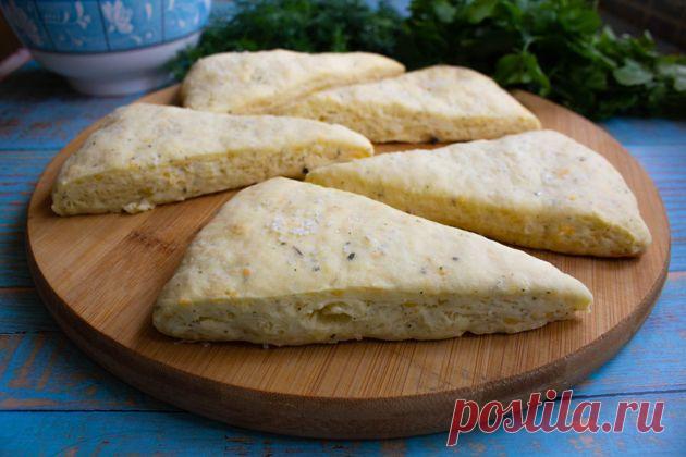 Мягкие сырные сконы с базиликом | Кухонный Сумбур Пульс Mail.ru