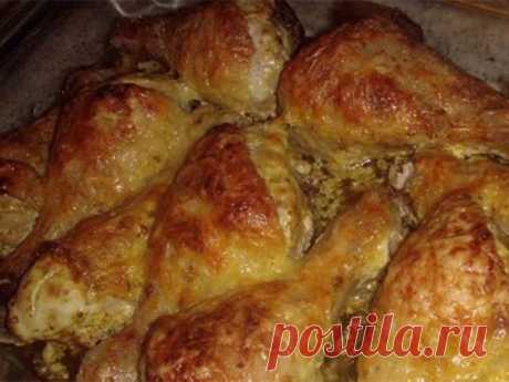 Куриные ножки со сметаной и сыром | Vkusno.co - готовим легко!
