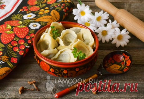 Пельмени с грибами