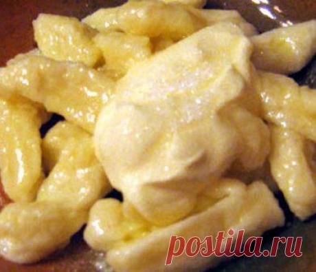 Ленивые вареники с картошкой | Рецепт быстрых вареников с картошкой