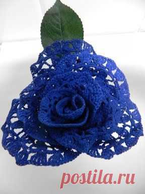 flor de flamenca en crochet | Aprender manualidades es facilisimo.com