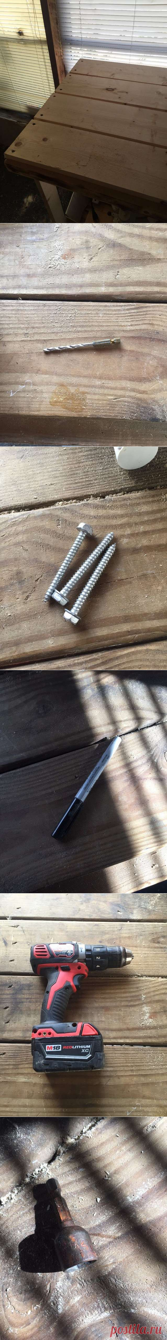 Слесарные тиски своими руками