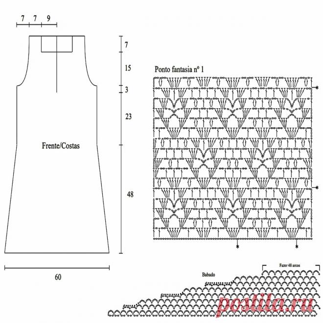 7 ажурных моделей плюс-сайз крючком и спицами от 48 до 54 размера | Вязание с Paradosik_Handmade | Дзен
