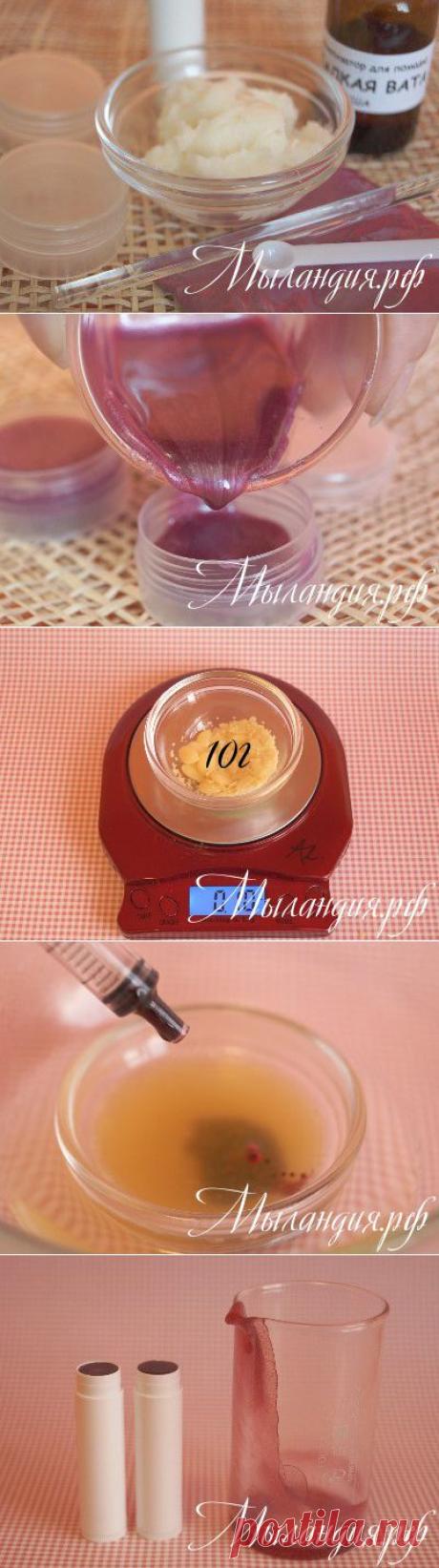 Мастер-класс Бальзам для губ - Интернет магазин Мыландия