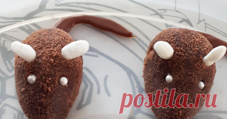 Пирожное из печенья "Мышки" рецепт с фото пошагово Пирожное из печенья "Мышки" - пошаговый кулинарный рецепт приготовления с фото, шаг за шагом.