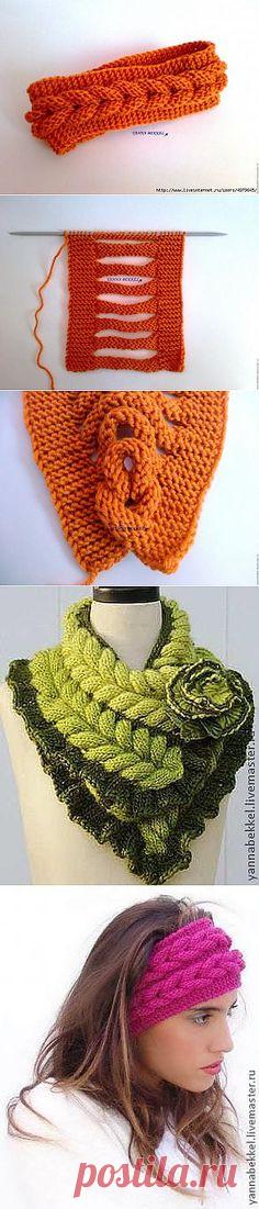 ПОДРОБНЫЙ МАСТЕР-КЛАСС ПЛЕТЕНИЯ И ВЯЗАНИЯ КОЛОСКА.