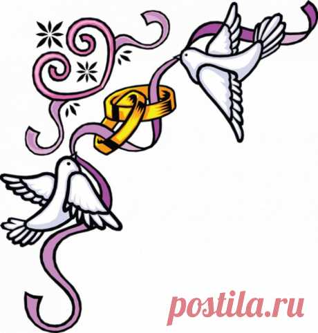 Голубь мира (много картинок-трафаретов)