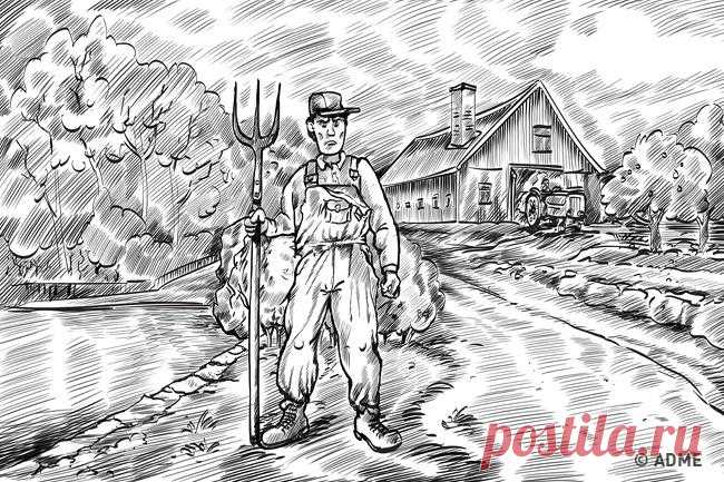 7 головоломок, которые помогут быстро находить потерянные вещи 1. Где жена фермера?
Фермер очень расстроен, ведь он не может найти свою жену. Помогите ему это сделать. Работяга чувствует, что она где-то рядом.
2. Убийца в засаде
Телохранитель одного уважаемого че...