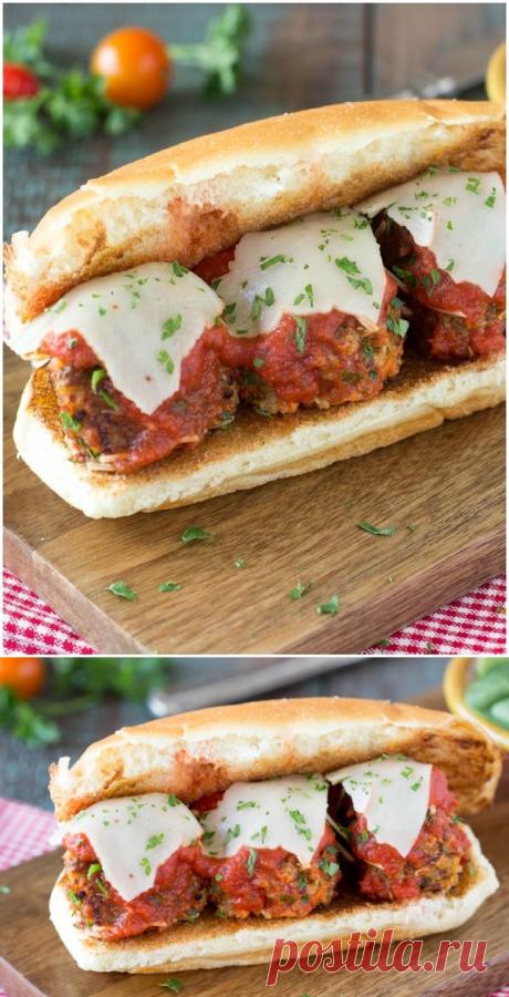Quinoa "Meatball" Sandwich