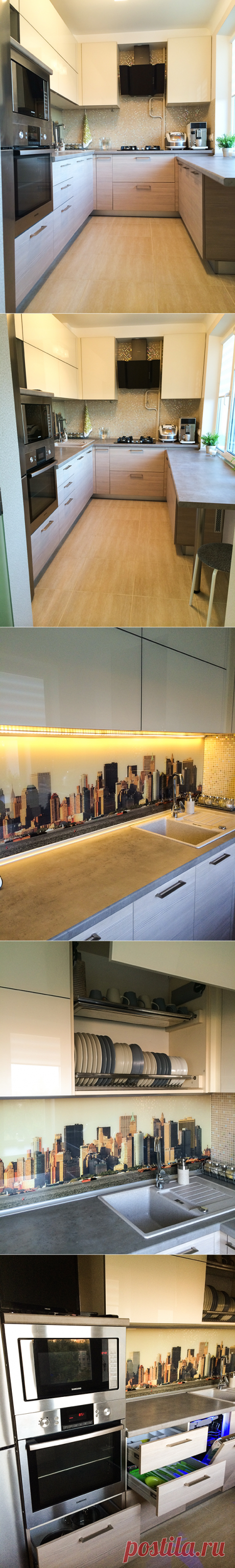Небольшая минималистичная и практичная кухня &amp;#8212; Роскошь и уют