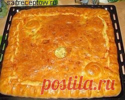 Курник с курицей и картошкой | Сайт рецептов