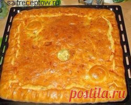 Курник с курицей и картошкой | Сайт рецептов