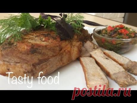Как Вкусно Пожарить Стейк (Мясо) + Соус по-домашнему