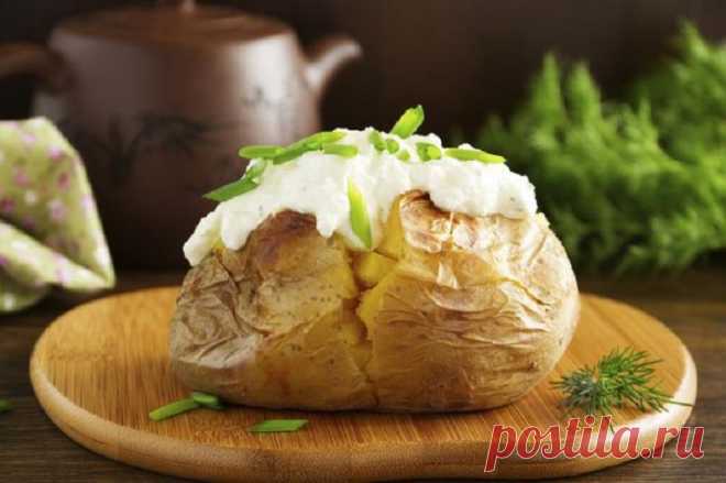 Картофель, запеченный в духовке с сыром