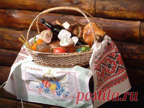 Пасхальная корзинка.