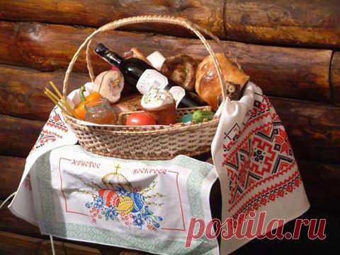 Пасхальная корзинка.