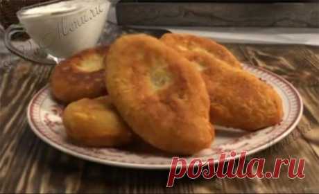 Пирожки на кефире жареные на сковороде рецепт с фото