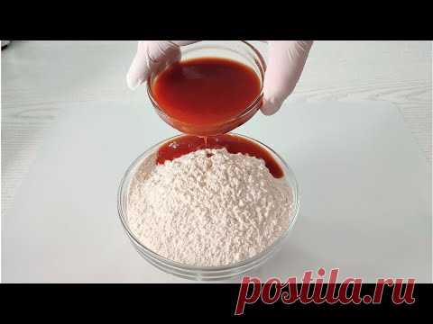 Смешайте ТОМАТНЫЙ СОК с МУКОЙ и результат вас поразит! ПРЯНЫЙ АПЕЛЬСИНОВЫЙ бисквит!