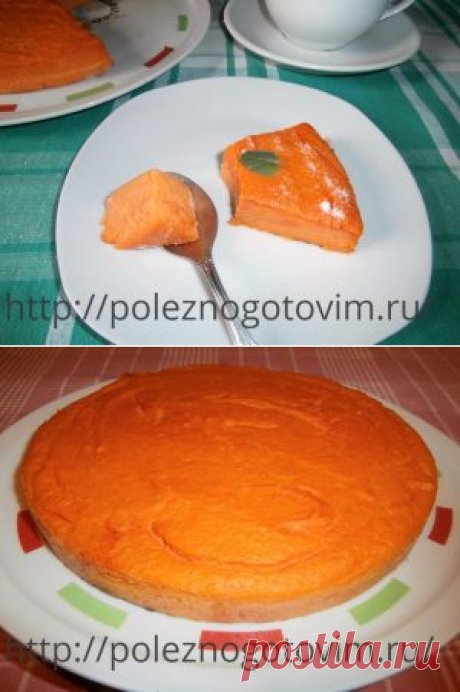 Тыквенная запеканка с манкой - диетический десерт