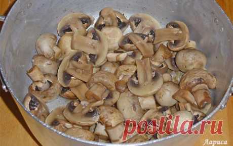Маринованные шампиньоны
