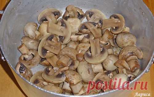 Маринованные шампиньоны