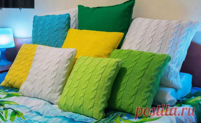 Диванные подушки в интерьере своими руками: идеи и мастер класс - Подружки - медиаплатформа МирТесен