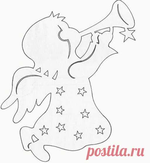 Украшаем квартиру к Новому году: новогодние трафареты на окна