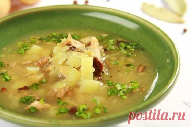 Суп картофельный с крупой и сушеными грибами – пошаговый рецепт с фото.