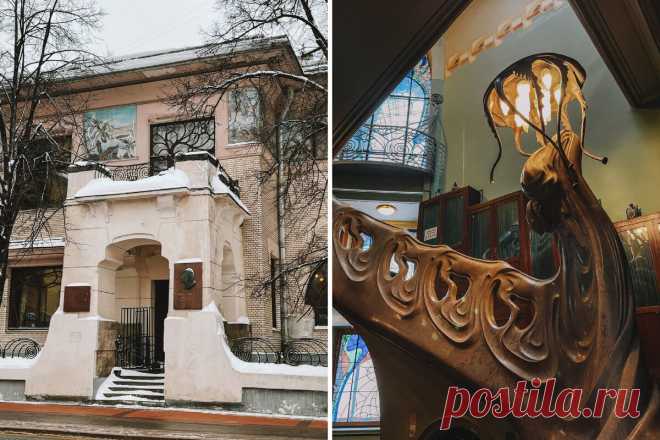 Дом-шедевр создателя первого автомобильного завода в России (ЗИЛ): это самый известный особняк в стиле модерн | Это не загуглишь: Яна о городах | Яндекс Дзен
