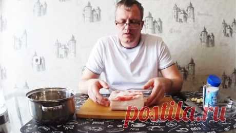 Как посолить сало. Простой и вкусный рецепт. | ТВОРИМ И ПРОБУЕМ  | Дзен