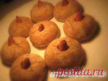 Сахарное печенье с миндалём. » Рецепты