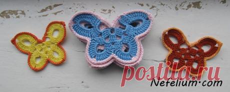Как связать бабочку крючком | Nefelium.com