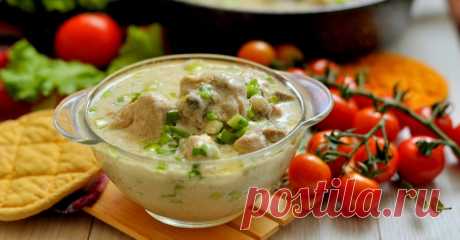 Гульчехра по-узбекски - курица в сметанном соусе на сковороде