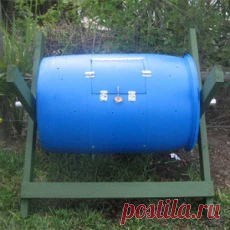 Самодельный компостер, который быстро превращает отходы в компост