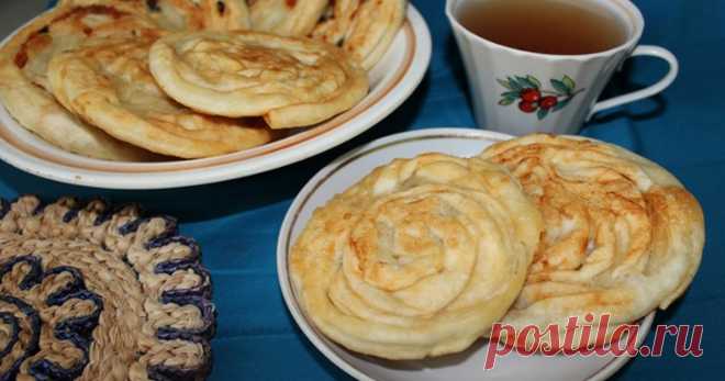 Катлама лепешки из слоеного теста Такие лепешки не стыдно подавать самым дорогим гостям!