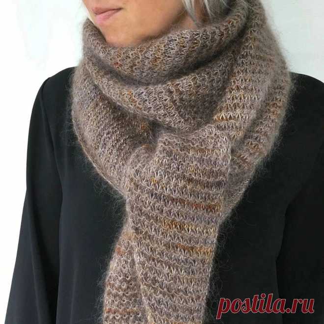 Шаль с описанием.