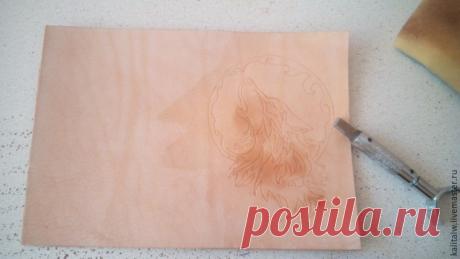 Создаем из кожи обложку на автодокументы - Ярмарка Мастеров - ручная работа, handmade