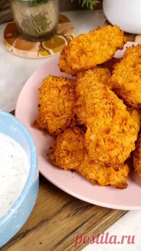 Dies enthält ein Bild von: Домашние, хрустящие стрипсы /много вкусных рецептов по ссылке в шапке профиля