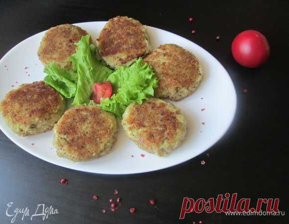 Котлеты рыбные с творогом и кабачками